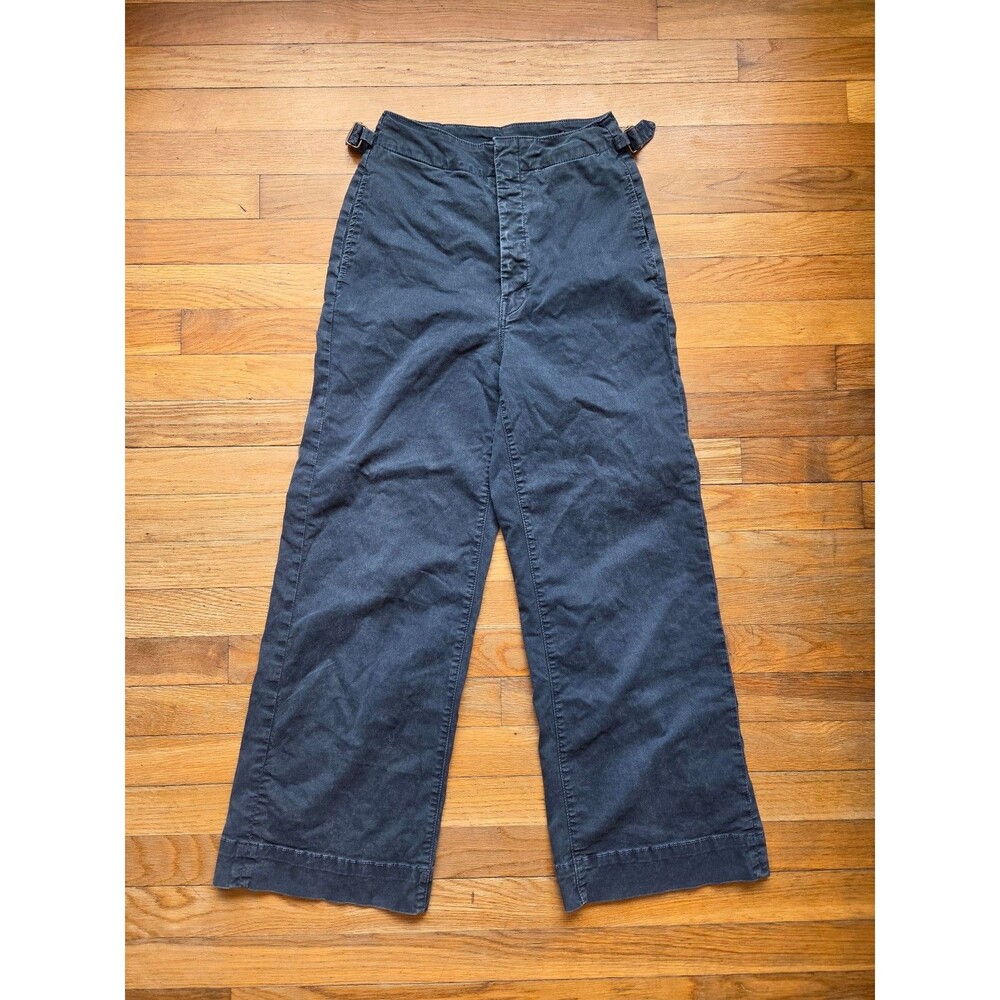 Mother the cinch greaser killing time high waisted wide leg pants size 25
